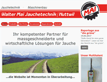 Tablet Screenshot of mai-huttwil.ch